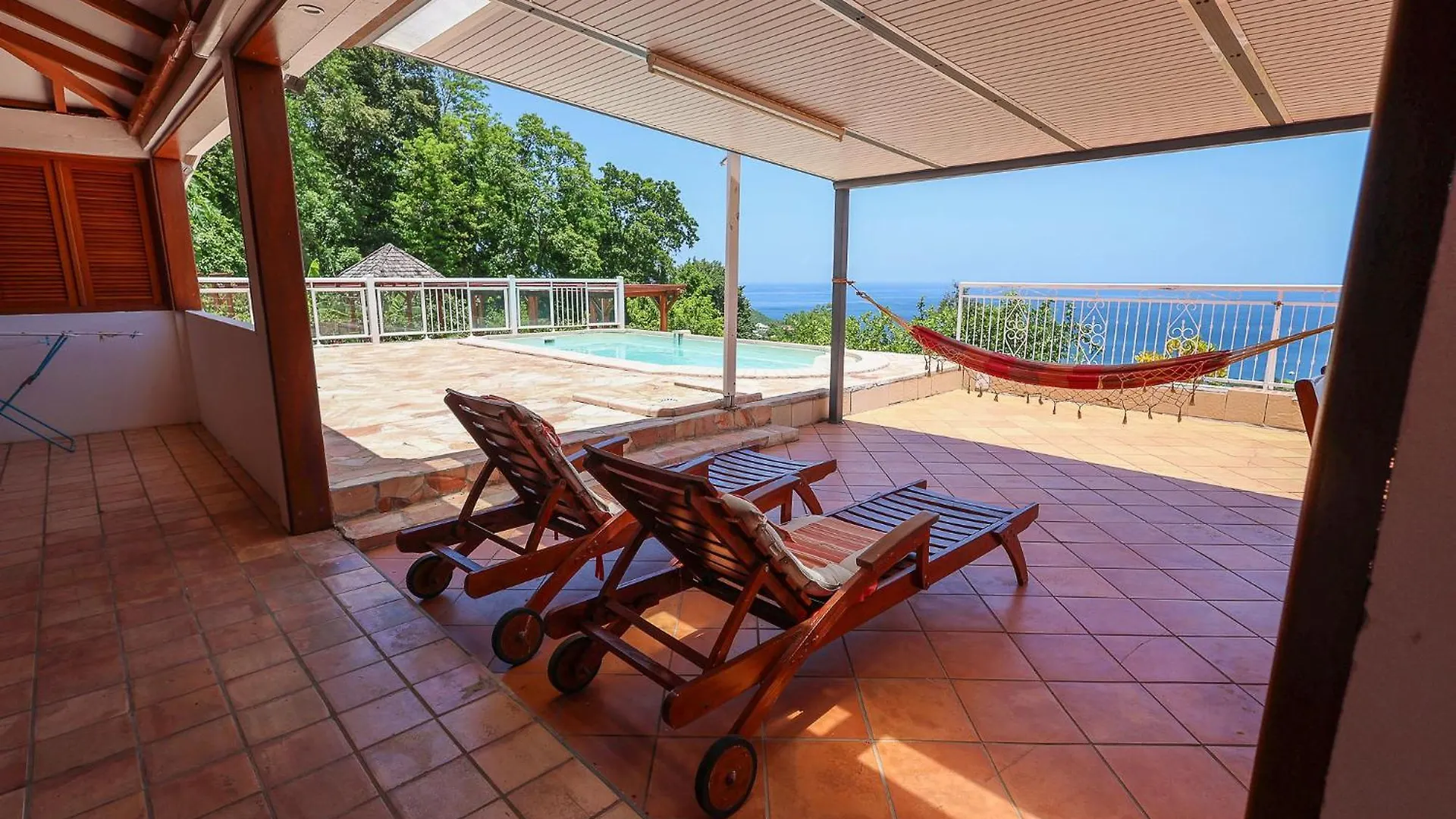 Villa Cafeiere, Bouillante, Vue Sur Mer, Proche Plage, Location Prestige Caraibes