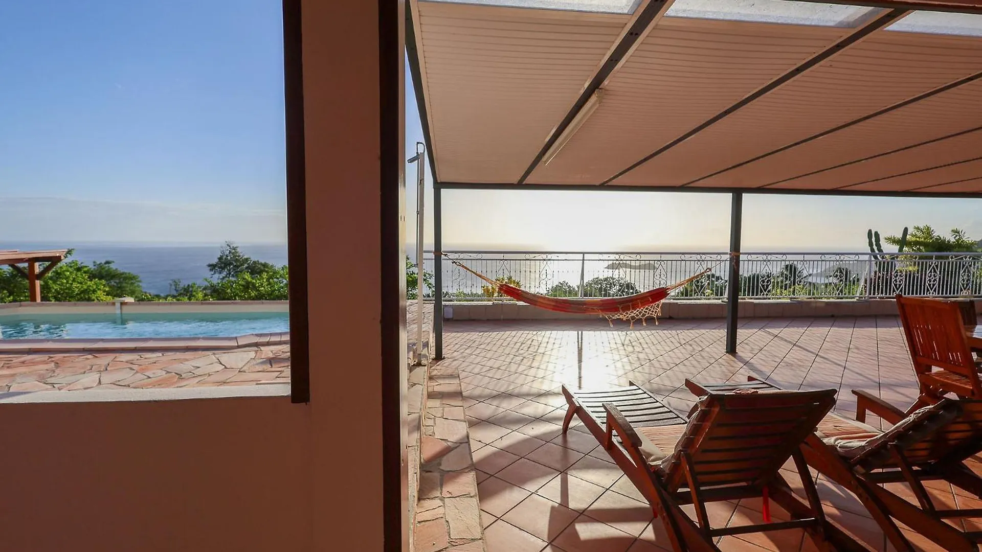 Villa Cafeiere, Bouillante, Vue Sur Mer, Proche Plage, Location Prestige Caraibes 0*, Bouillante Guadeloupe