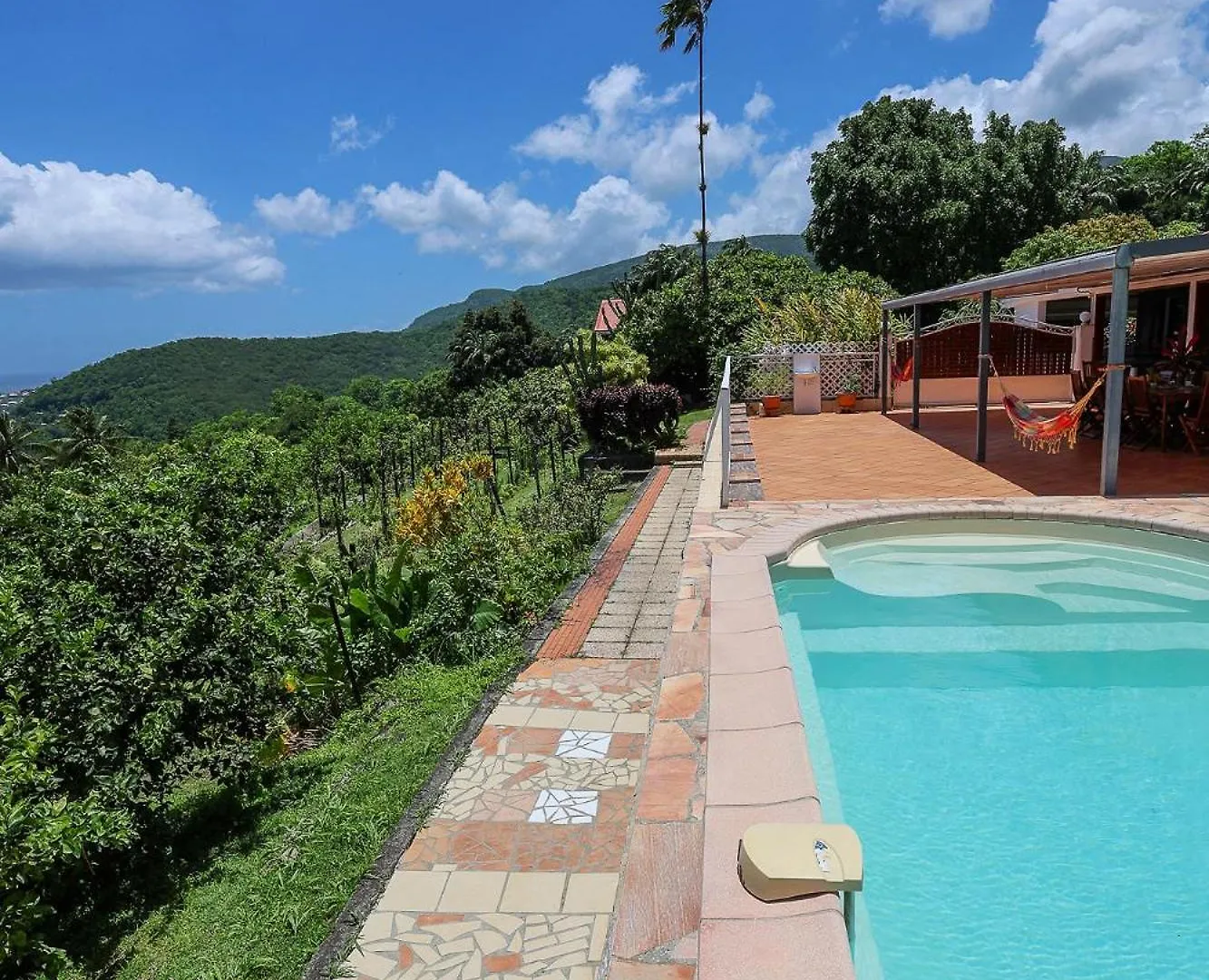 Villa Cafeiere, Bouillante, Vue Sur Mer, Proche Plage, Location Prestige Caraibes