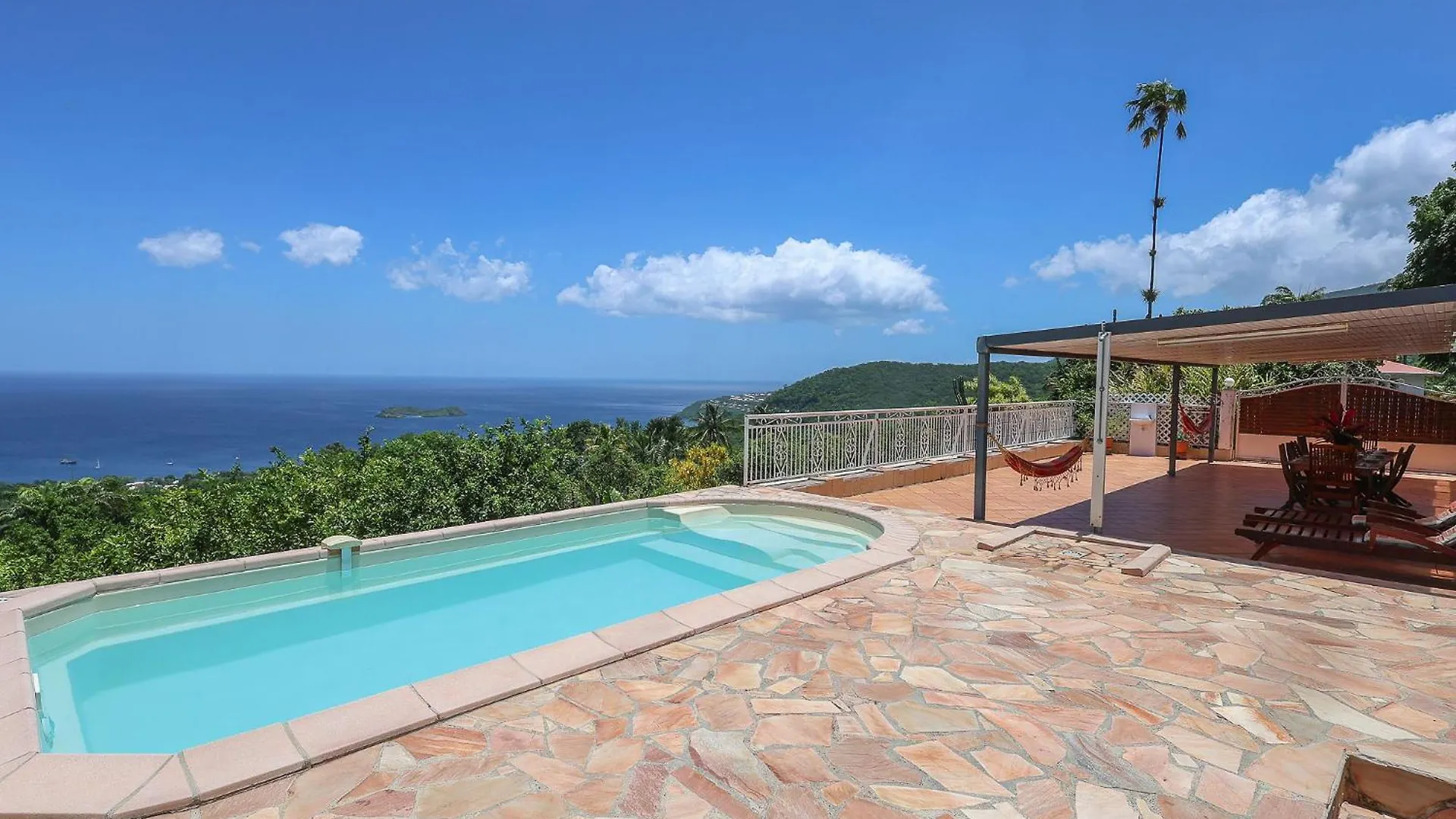 Villa Cafeiere, Bouillante, Vue Sur Mer, Proche Plage, Location Prestige Caraibes 0*, Bouillante Guadeloupe