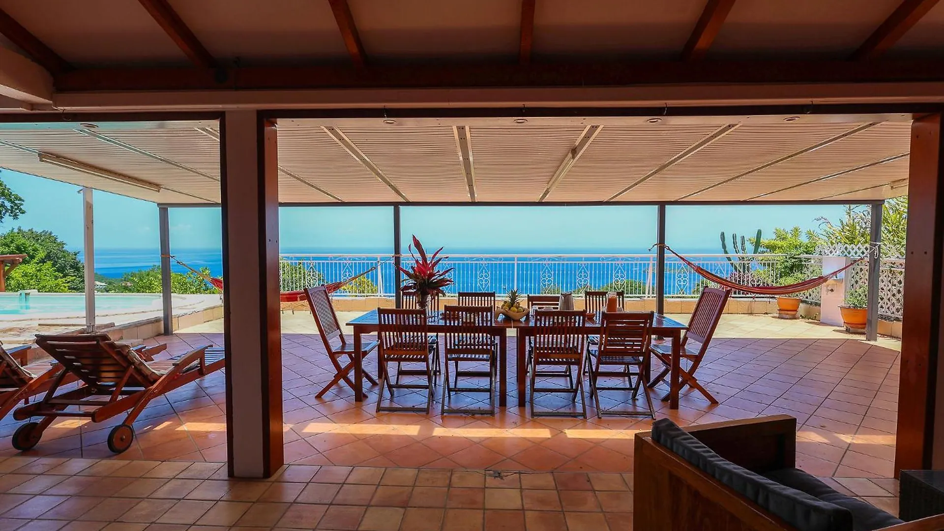 Villa Cafeiere, Bouillante, Vue Sur Mer, Proche Plage, Location Prestige Caraibes Bouillante